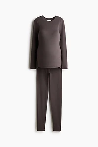 MAMA Ensemble côtelé 2 pièces
