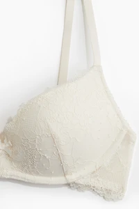 Soft-Cup Lace Push-Up Bra