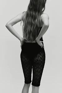 Lace Capri Pants