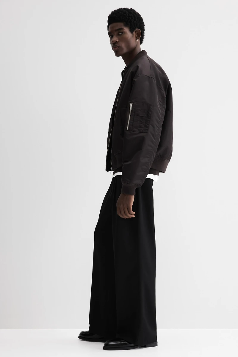 Blouson d'aviateur en nylon