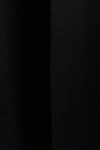 Ankle-Length Linen-Blend Pants