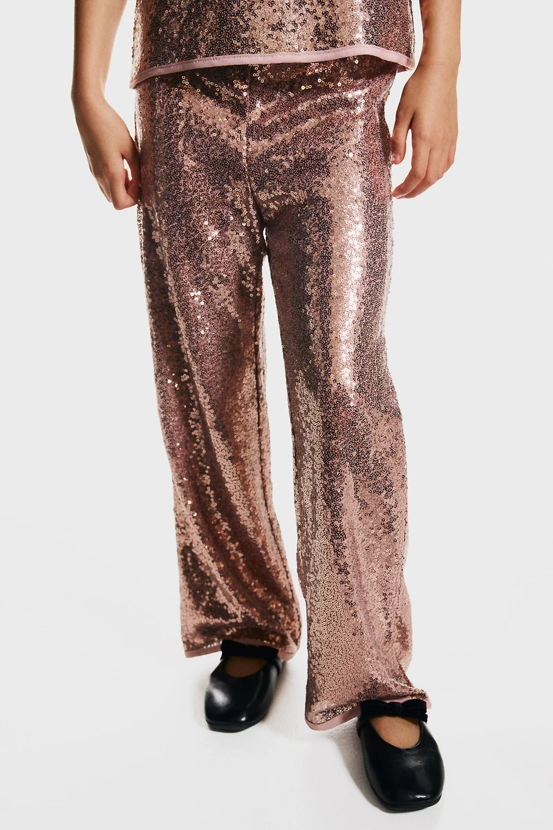 Sequined Pants