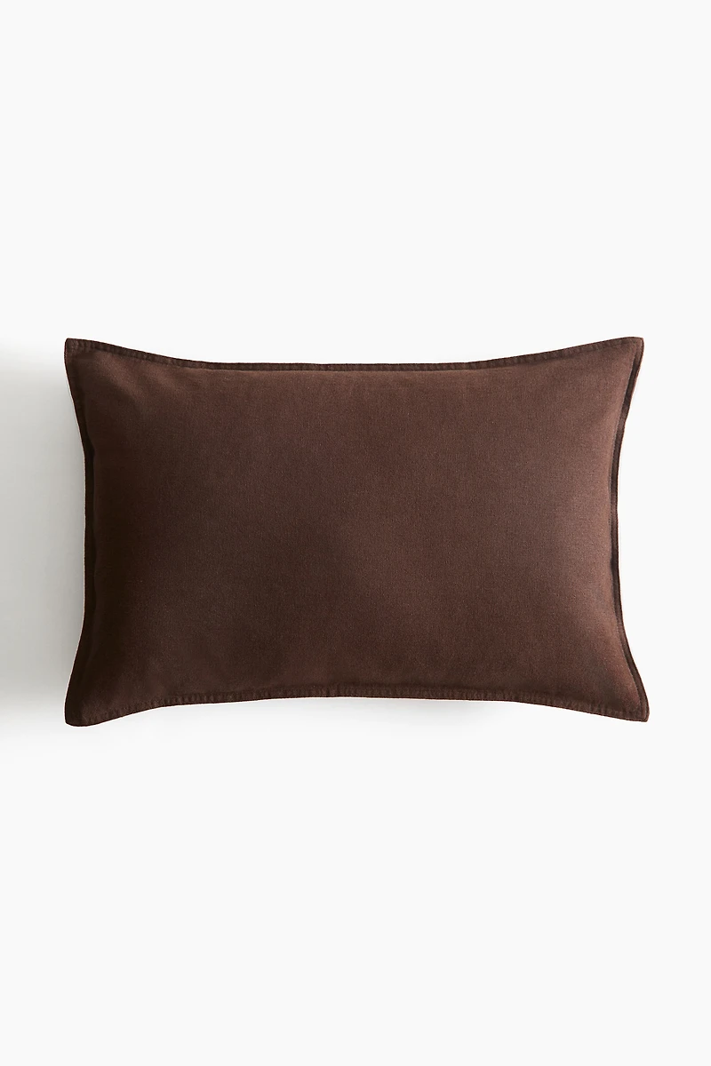 Linen-blend Cushion Cover