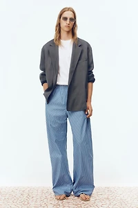 Loose-Fit Pima Cotton Pants