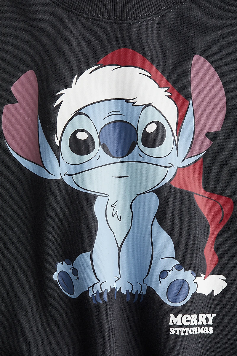 Chandail ample imprimé