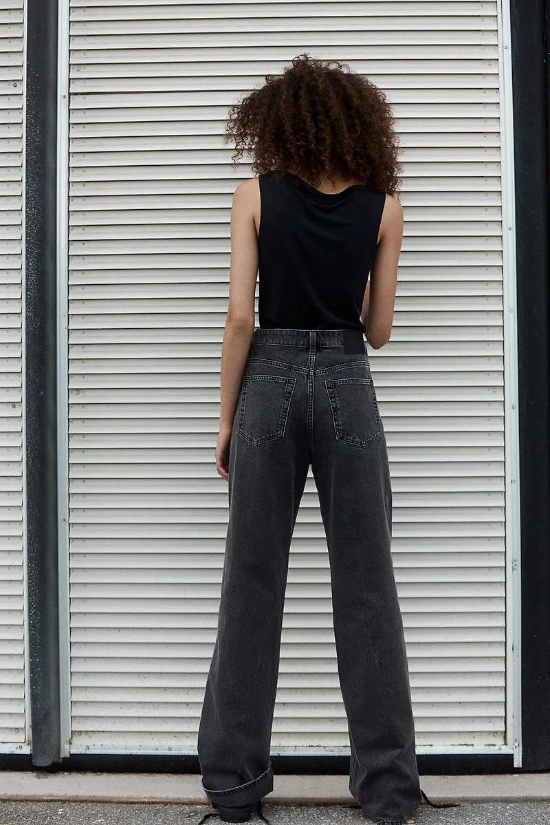 Bleecker High Rise Wide Leg Jeans