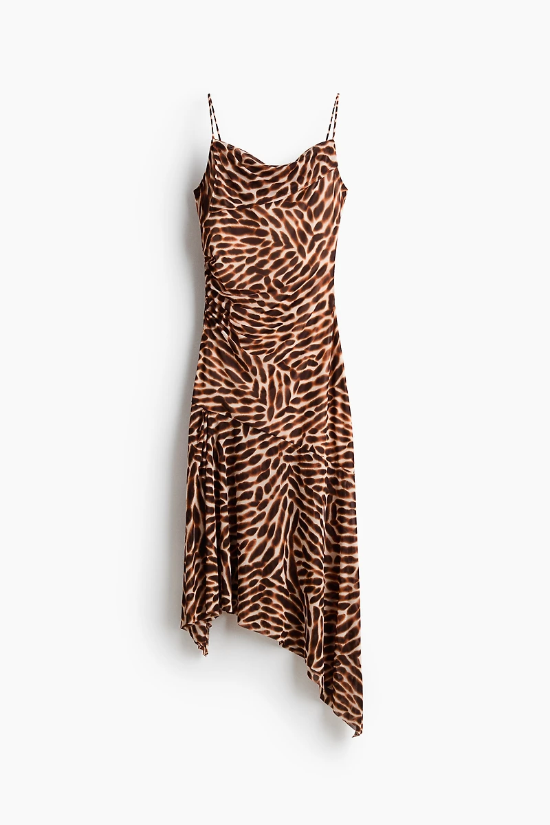 Asymmetric Strappy Dress