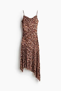 Asymmetric Strappy Dress