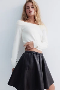 Haut à épaules dénudées