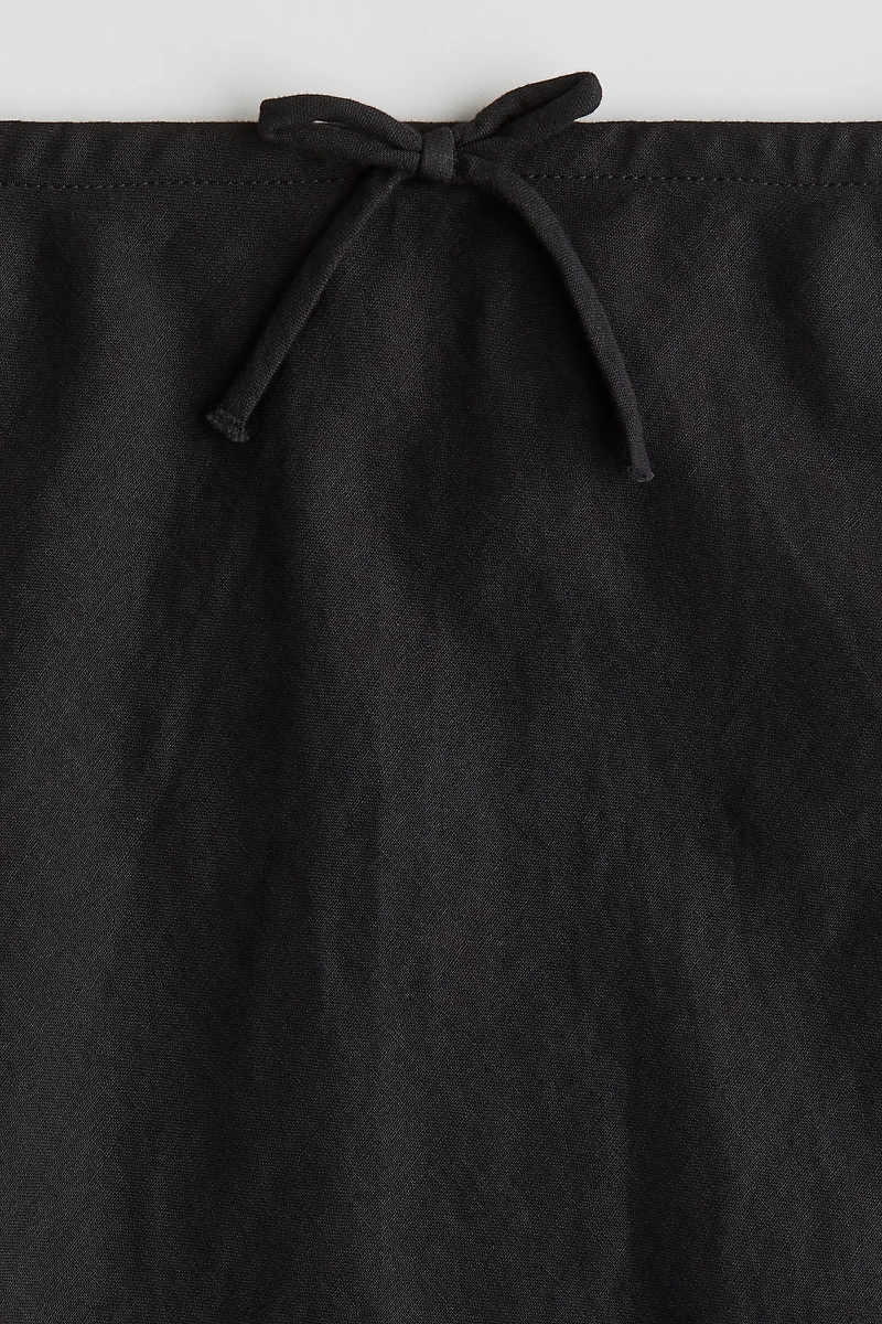 Linen Blend Skirt