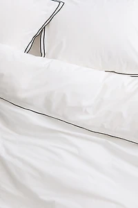 Ensemble de couette lit double en coton