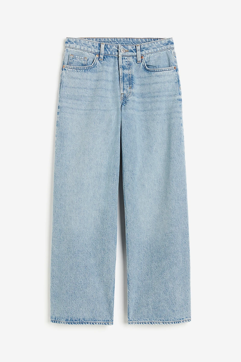 Curvy Fit Baggy Low Jeans