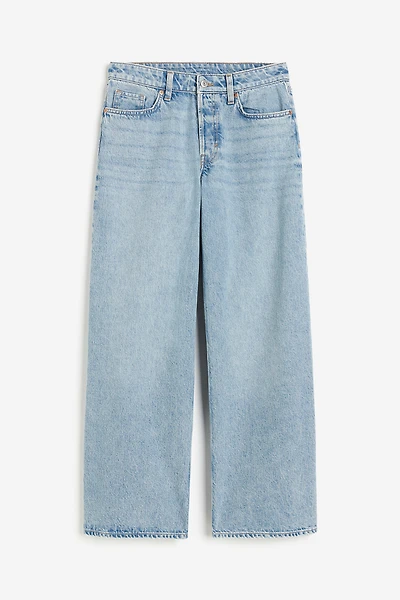 Curvy Fit Baggy Low Jeans