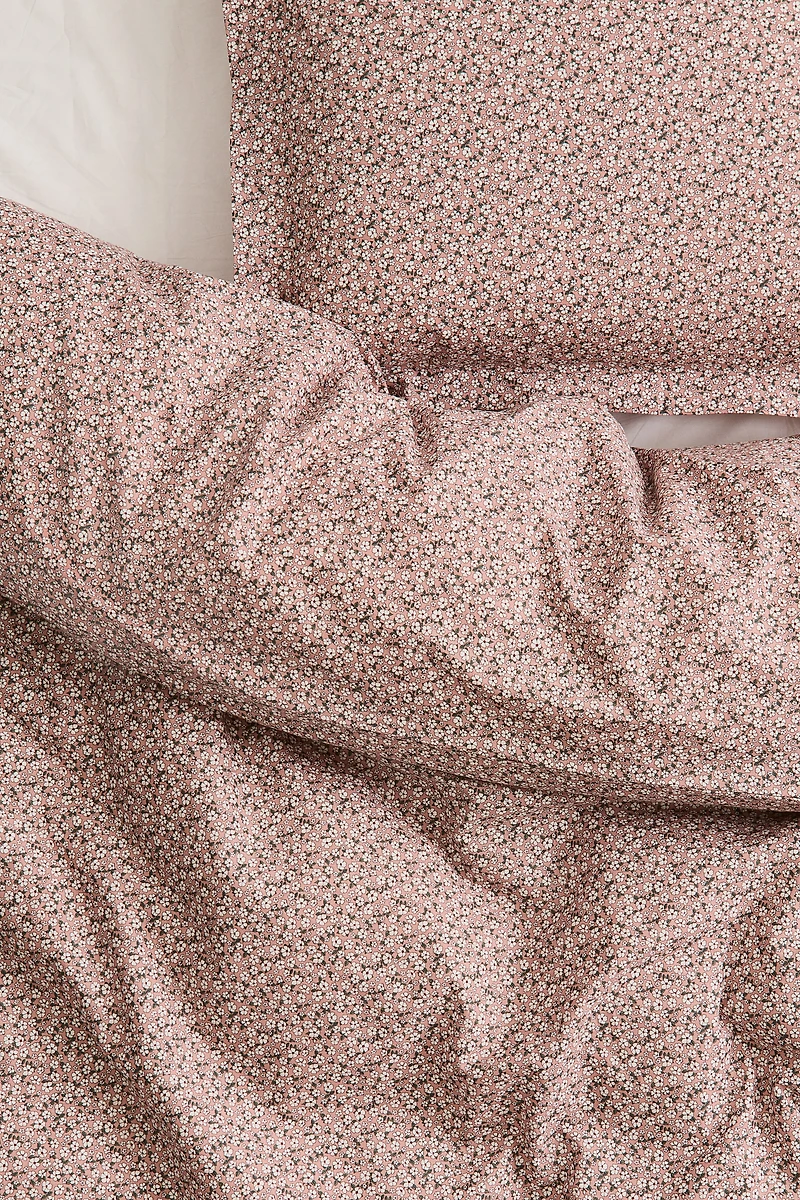 Patterned Twin Duvet Cover Set