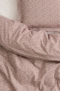 Patterned Twin Duvet Cover Set