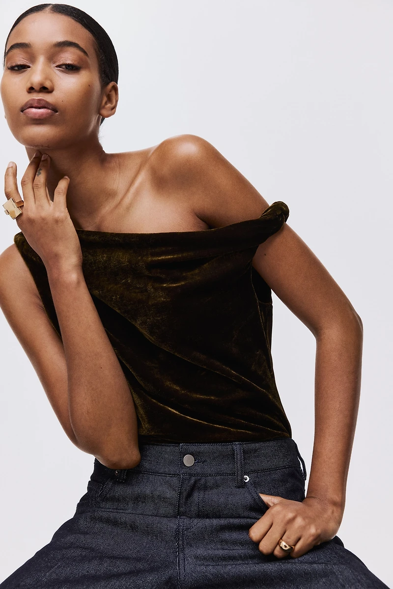 One-Shoulder Top