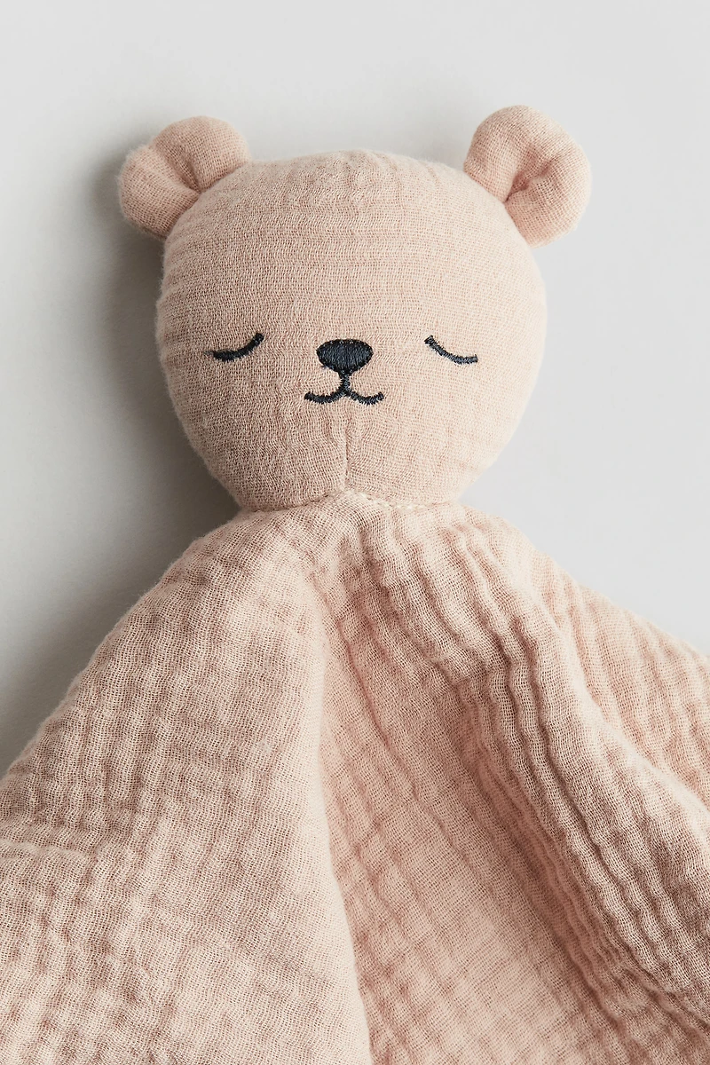 Doudou en mousseline de coton