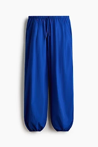 Water-Repellent Balloon-Leg Sports Pants