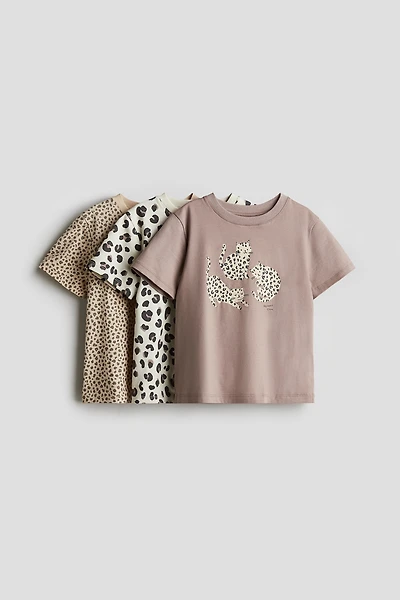 3-Pack Printed Jersey Tops