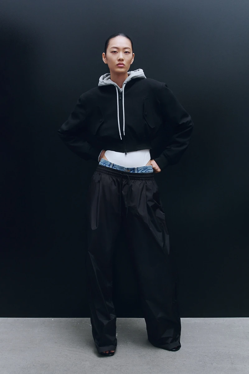 Nylon Track Pants