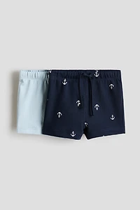 Lot de 2 shorts en molleton