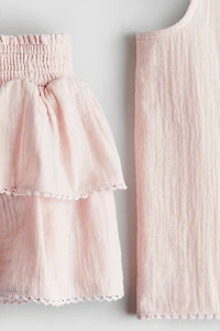 2-Piece Cotton Muslin Set