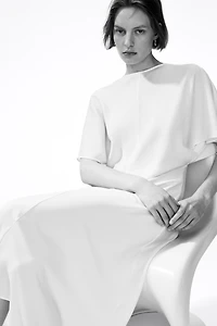 Satin Midi Dress