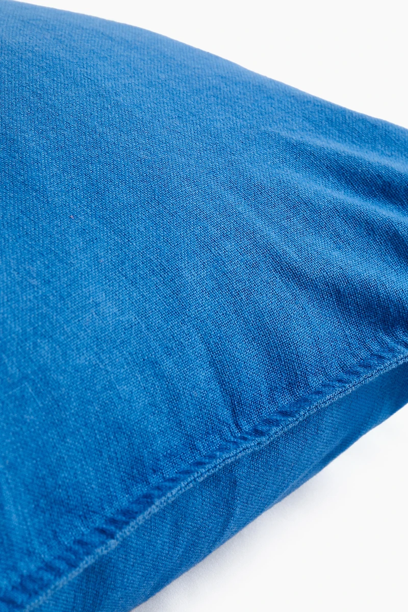 Linen-blend Cushion Cover