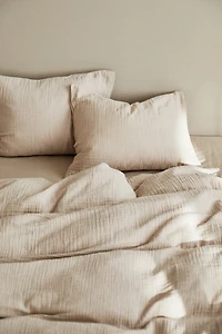 Muslin Twin Duvet Cover Set