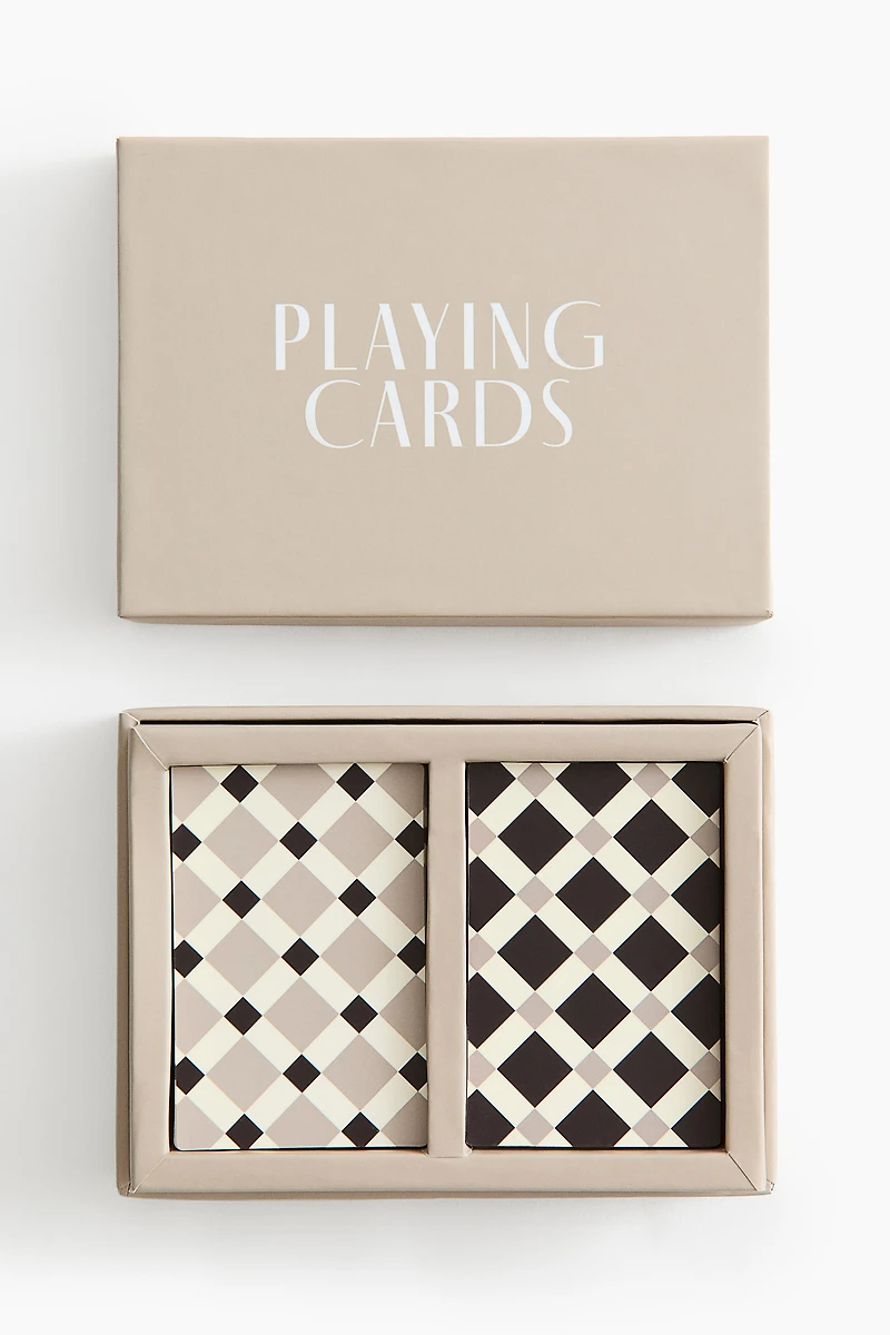 Lot de 2 jeux de cartes