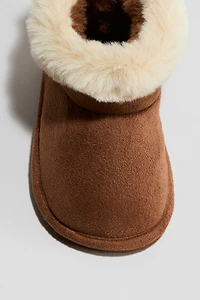 Fluffy-Lined Boots