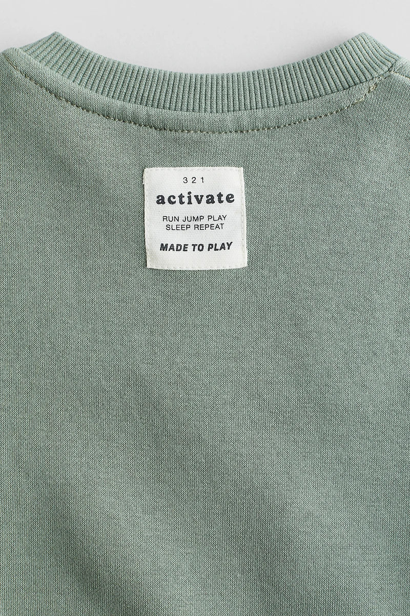 2-Piece Brushed-Inside Sweatsuit