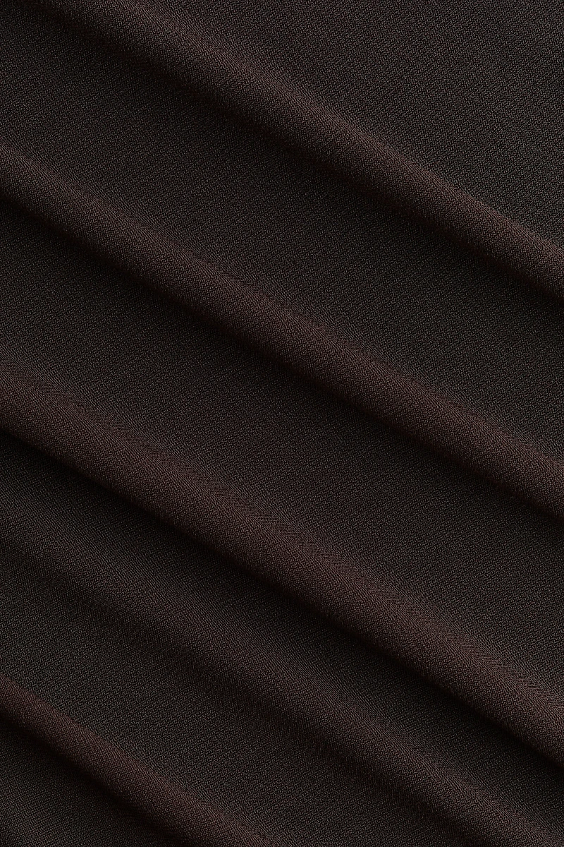 Lace-Trimmed Jersey Dress