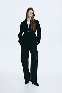 Veston avec ceinture