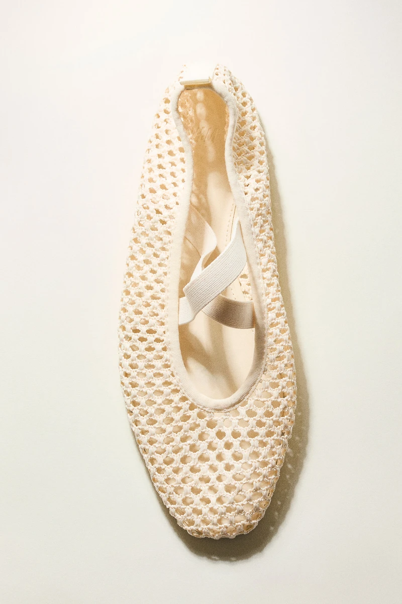 Ballerines tressées