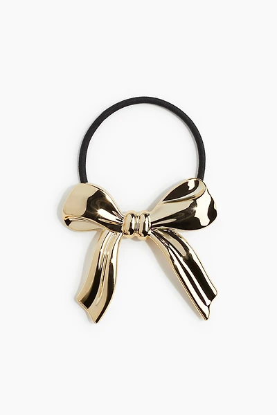 Hair Elastic with Bow Detail