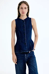 Peplum Vest