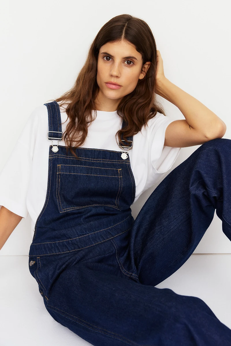 MAMA Before & After Denim Overalls