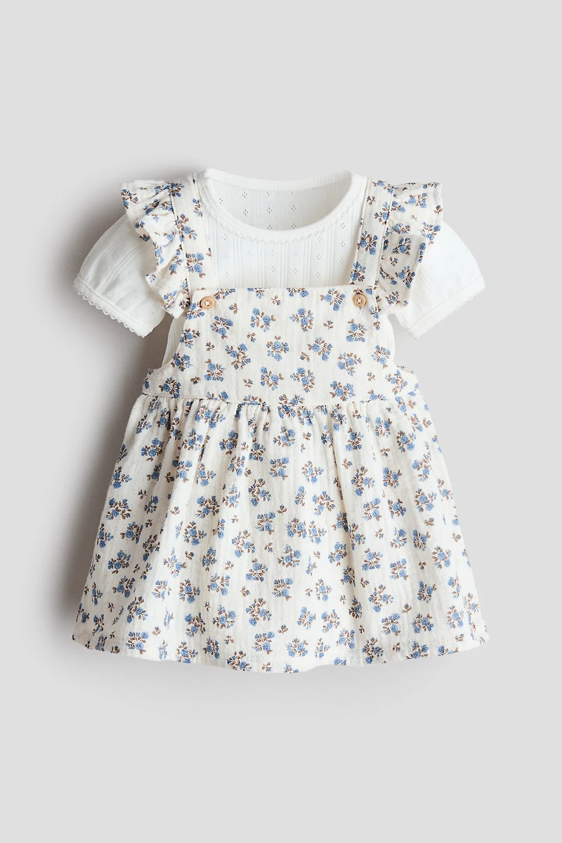 Printed Cotton Muslin Dress