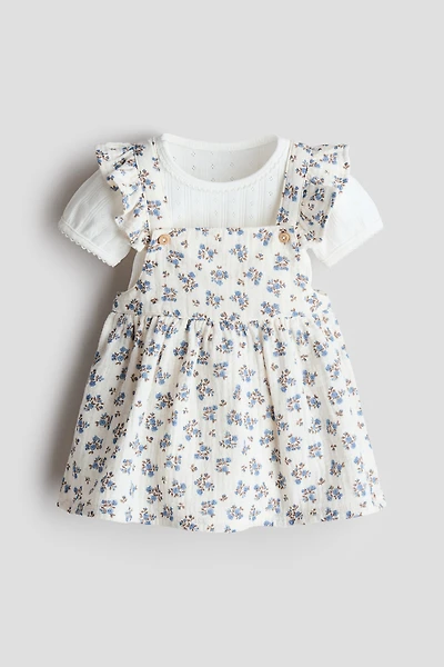 Printed Cotton Muslin Dress