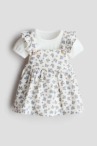 Printed Cotton Muslin Dress