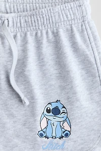 Sweatshorts with Printed Motif