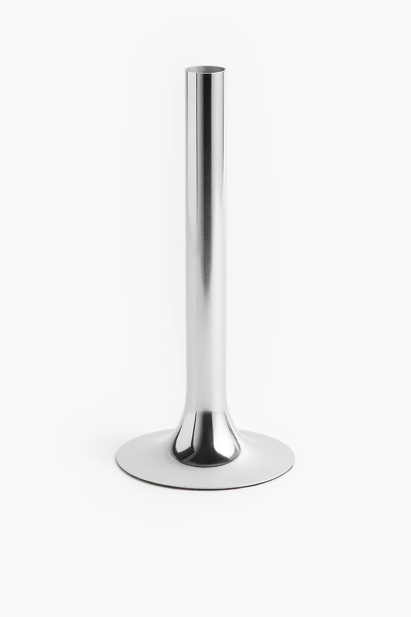 Tall Stainless Steel Bud Vase