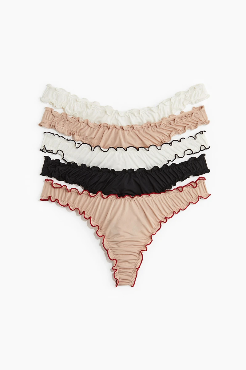 Lot de 5 culottes Thong