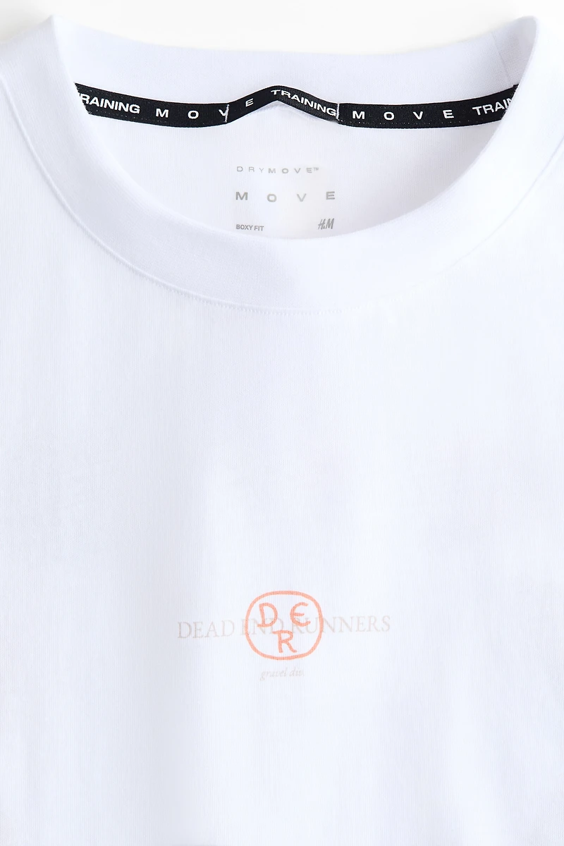 Boxy Sports T-Shirt with DryMove™