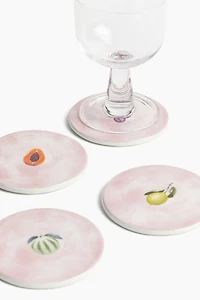 4-Pack Porcelain Coasters