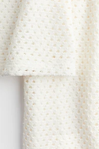 MAMA Robe en maille ajourée