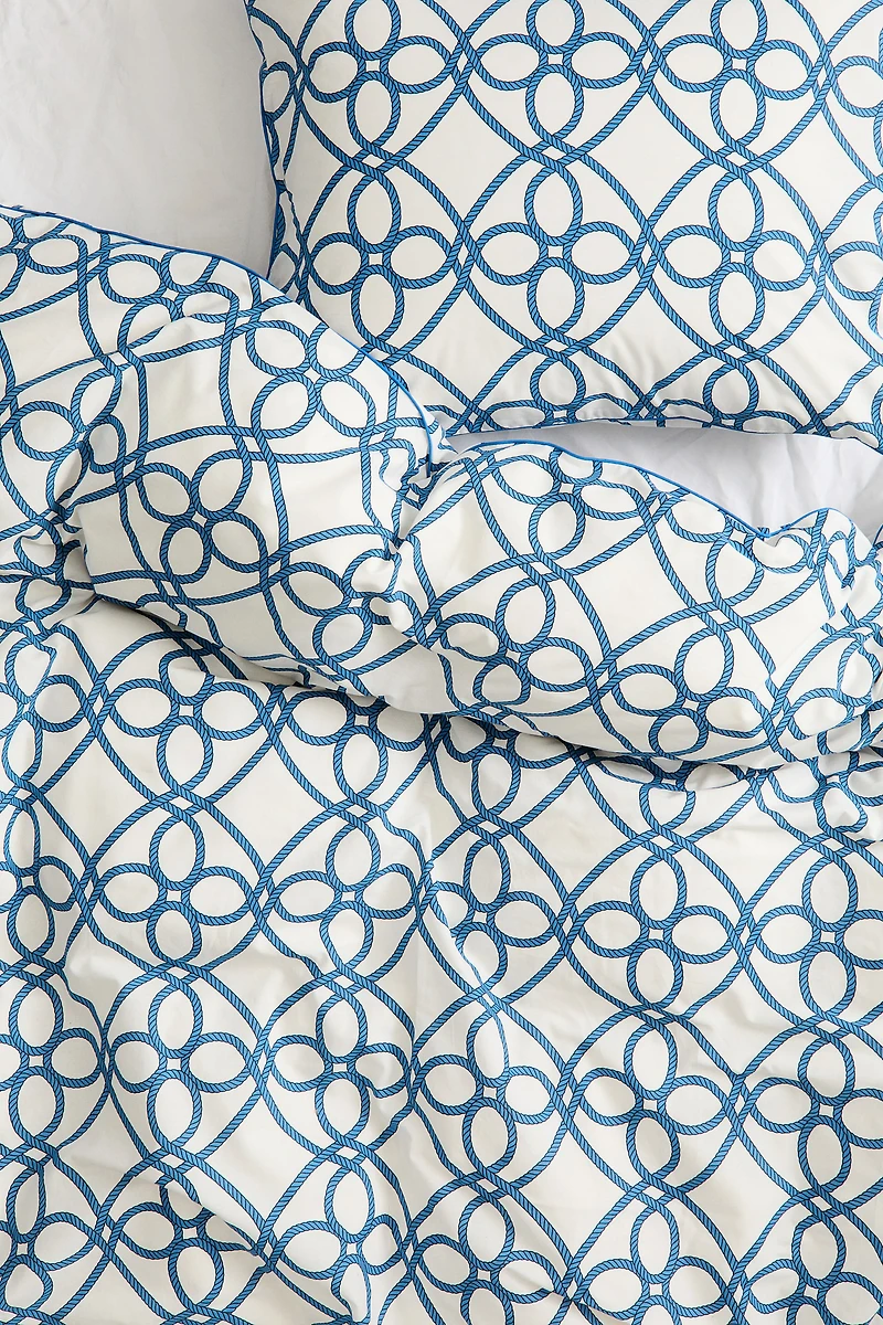 Patterned Twin Duvet Cover Set