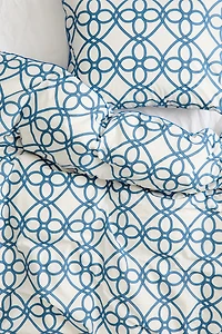 Patterned Twin Duvet Cover Set