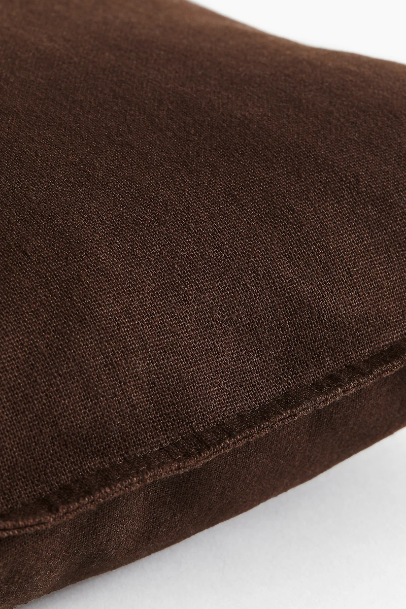Linen-blend Cushion Cover
